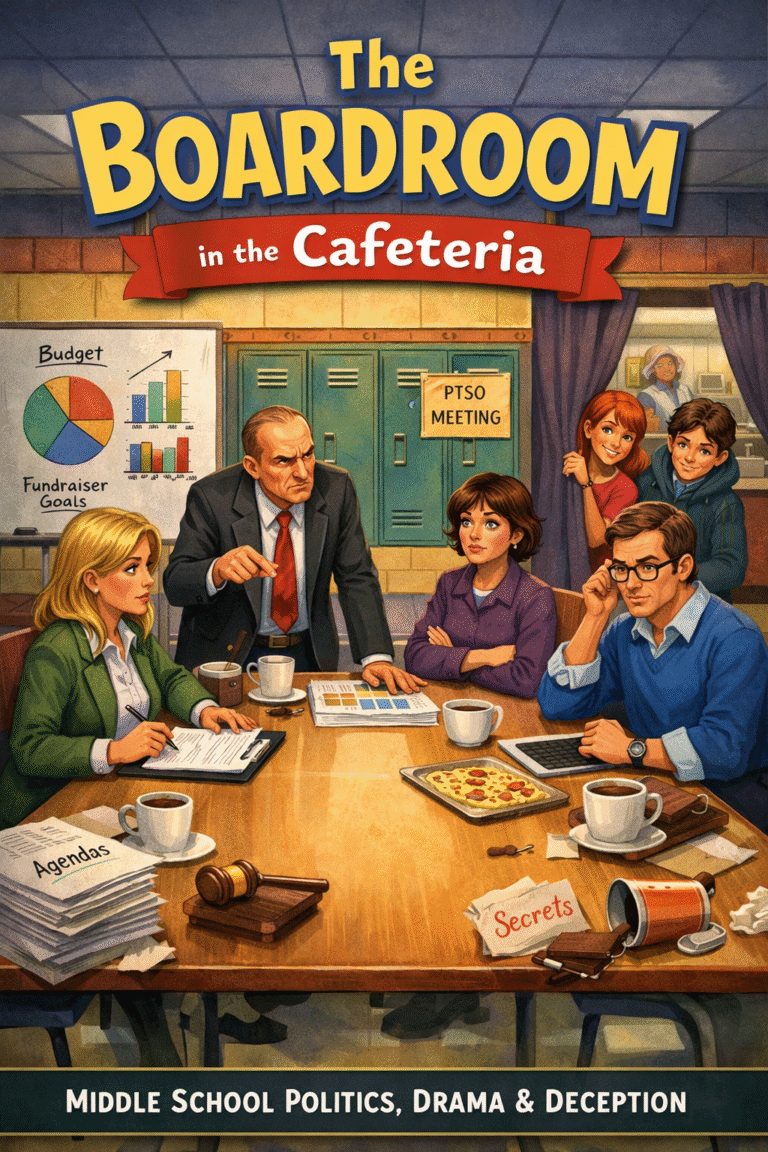 Boardroom in Cafeteria cover PTSO leadership and accountability